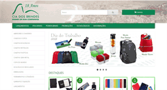 Desktop Screenshot of ciadosbrindes.com.br